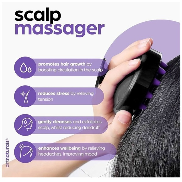 Rosemary and Castor oil hair growth serum oil with scalp stimulator 4 fl oz - Picture 3 of 3